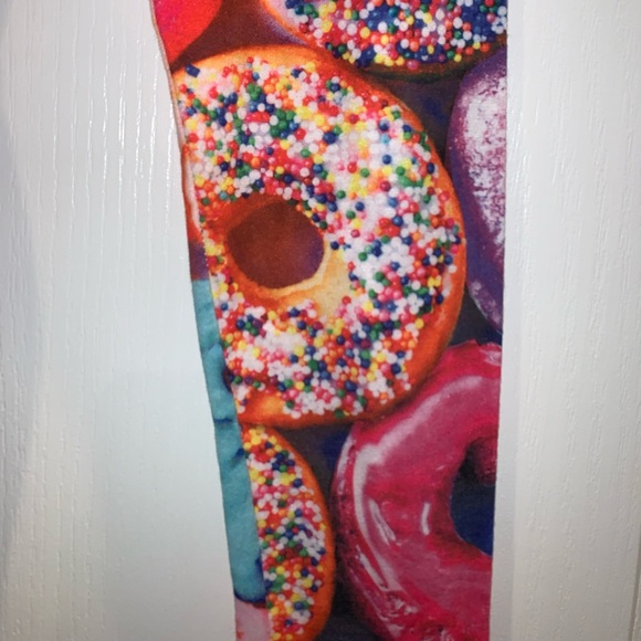 Luv donuts?Sugar High brand pants leggings Christmas candyLand womens size small - Picture 5 of 9
